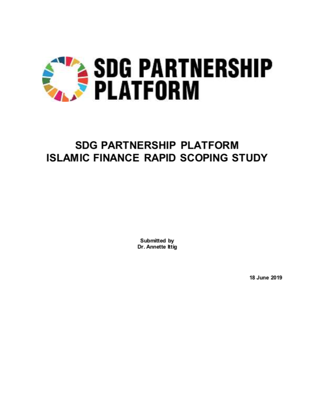 SDG Partnership Platform Islamic Finance Rapid Scoping Study - Publication